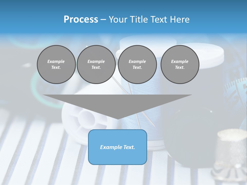 Kit Clothing Tailor PowerPoint Template