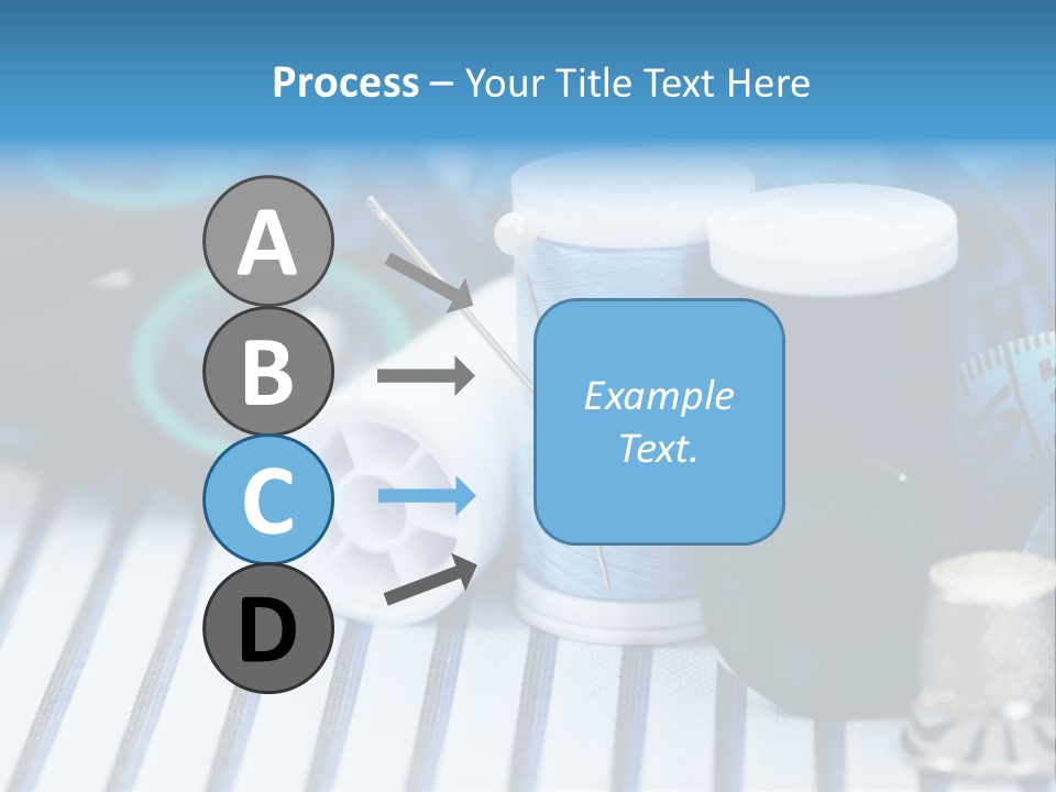 Kit Clothing Tailor PowerPoint Template