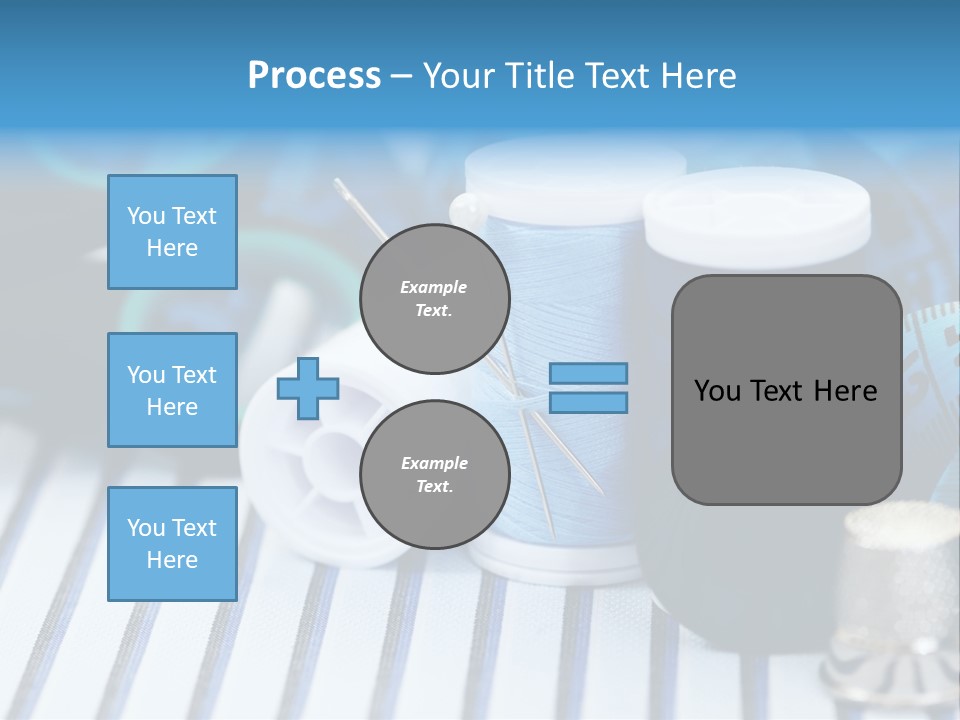 Kit Clothing Tailor PowerPoint Template
