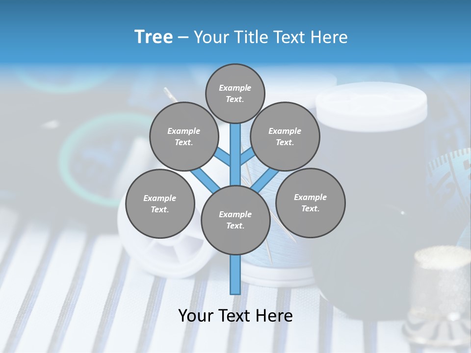 Kit Clothing Tailor PowerPoint Template