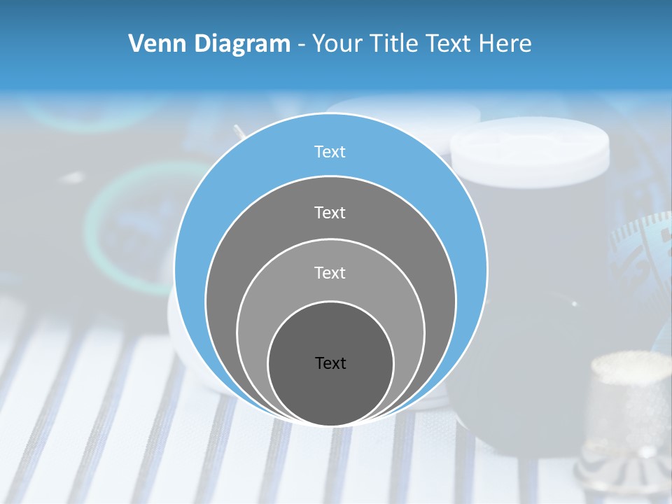 Kit Clothing Tailor PowerPoint Template