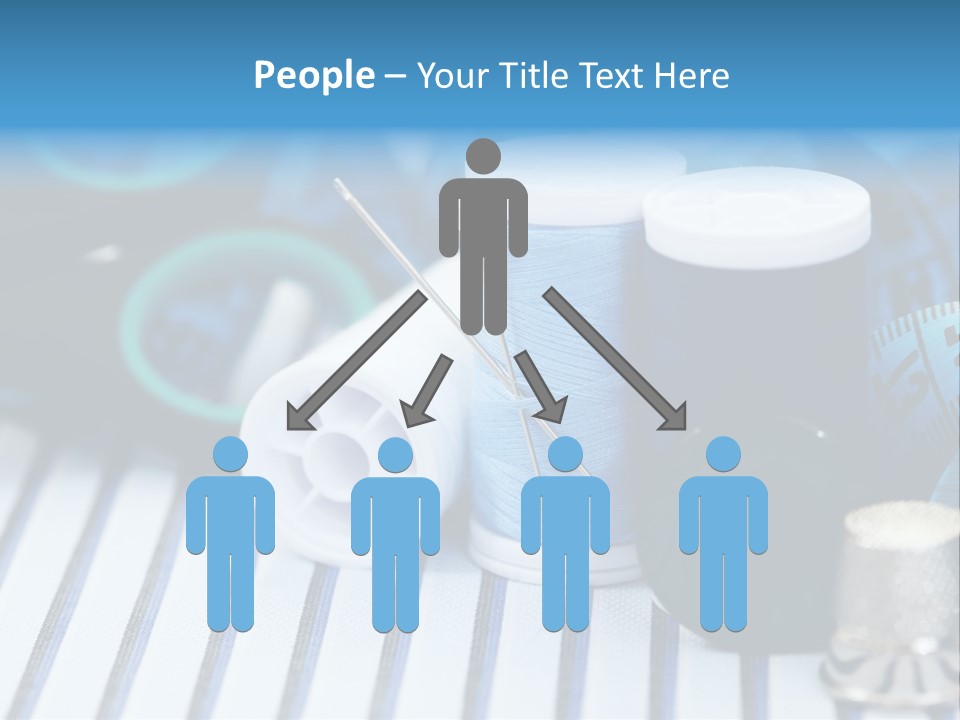 Kit Clothing Tailor PowerPoint Template