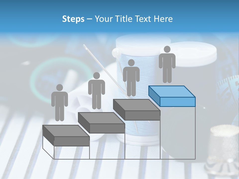 Kit Clothing Tailor PowerPoint Template