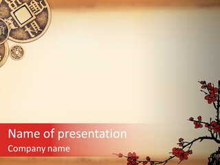 Symbol Background Year PowerPoint Template