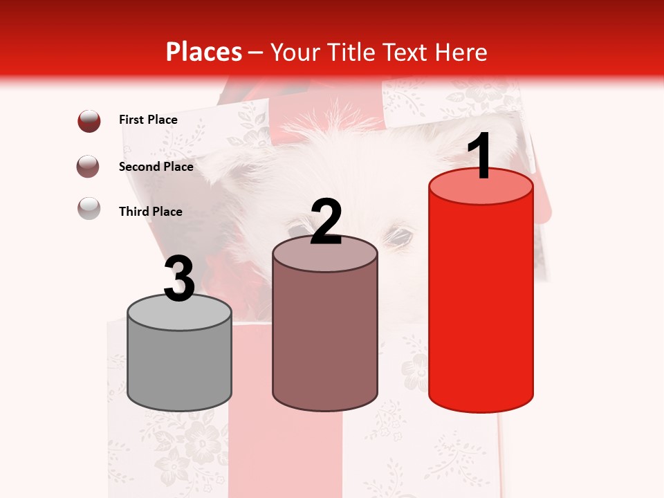 Eye Dog Puppy PowerPoint Template