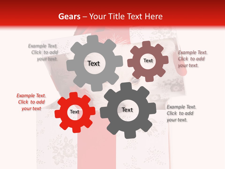 Eye Dog Puppy PowerPoint Template