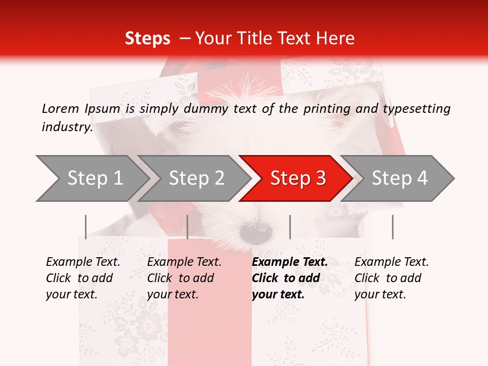 Eye Dog Puppy PowerPoint Template