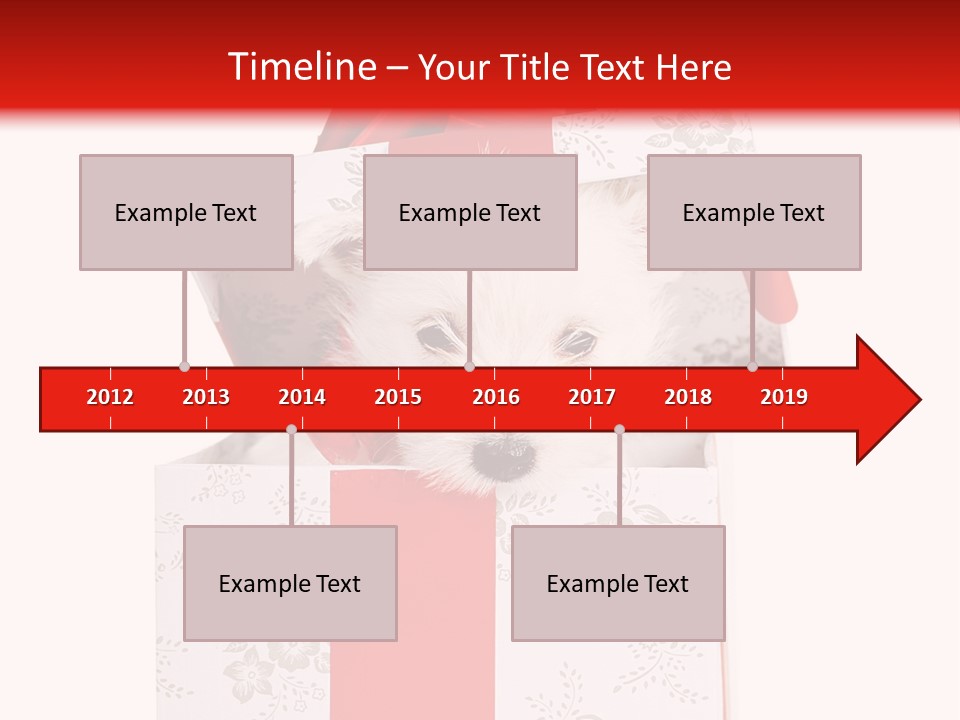 Eye Dog Puppy PowerPoint Template