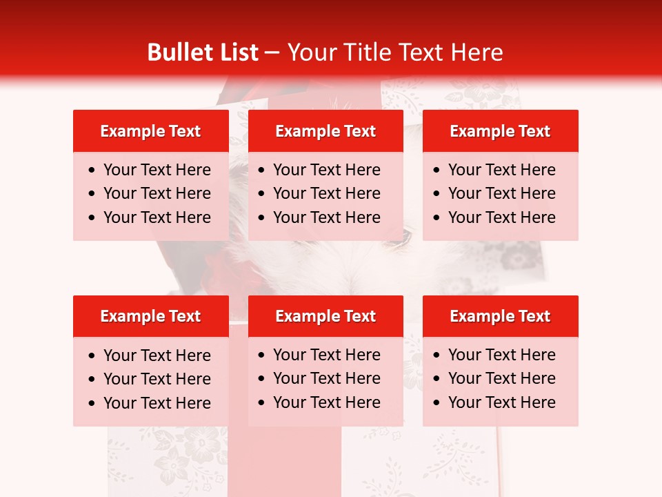 Eye Dog Puppy PowerPoint Template