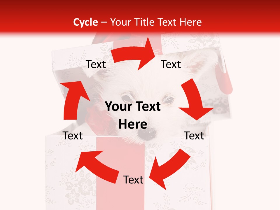 Eye Dog Puppy PowerPoint Template