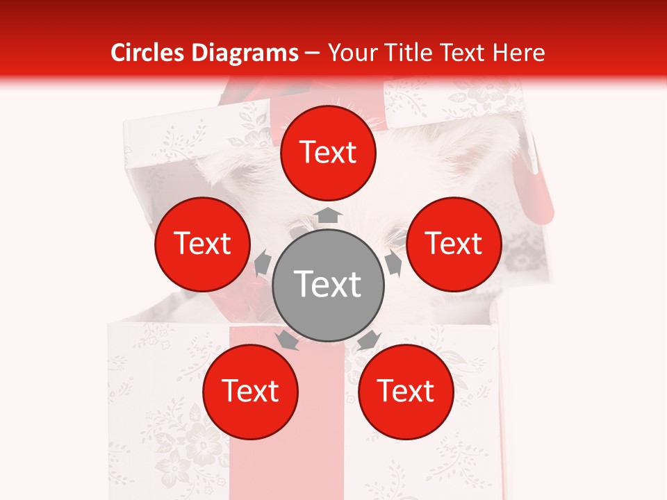 Eye Dog Puppy PowerPoint Template