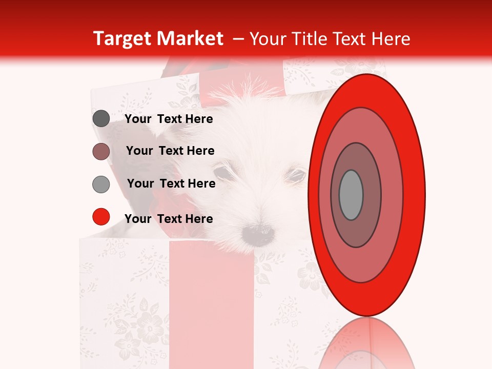 Eye Dog Puppy PowerPoint Template