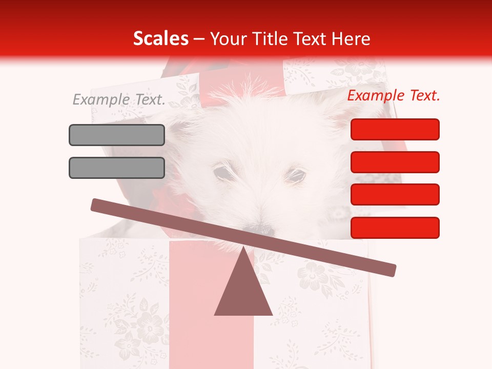 Eye Dog Puppy PowerPoint Template