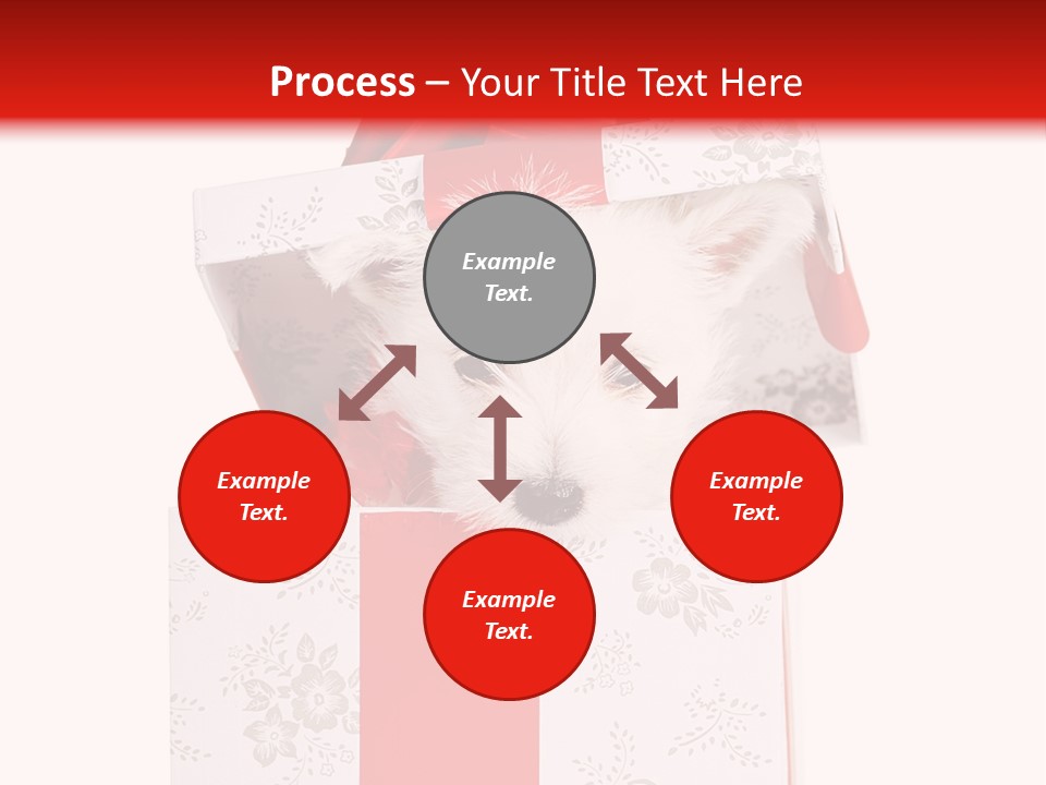 Eye Dog Puppy PowerPoint Template