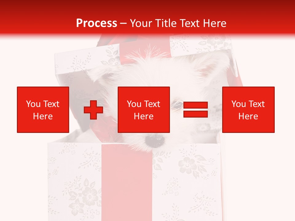 Eye Dog Puppy PowerPoint Template