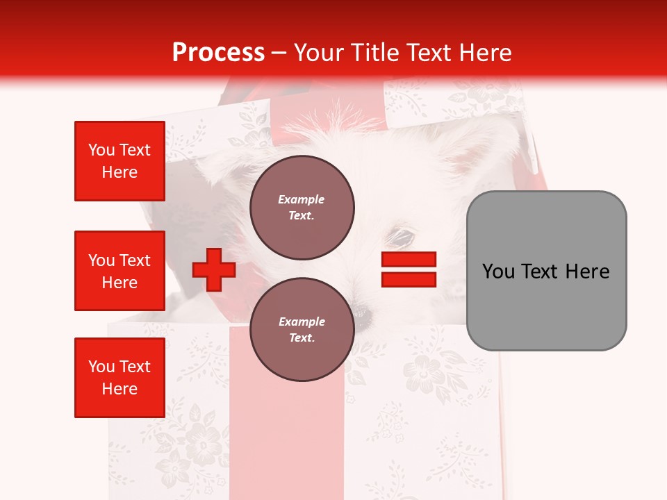 Eye Dog Puppy PowerPoint Template