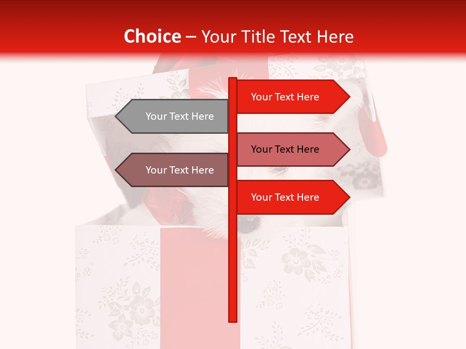 Eye Dog Puppy PowerPoint Template