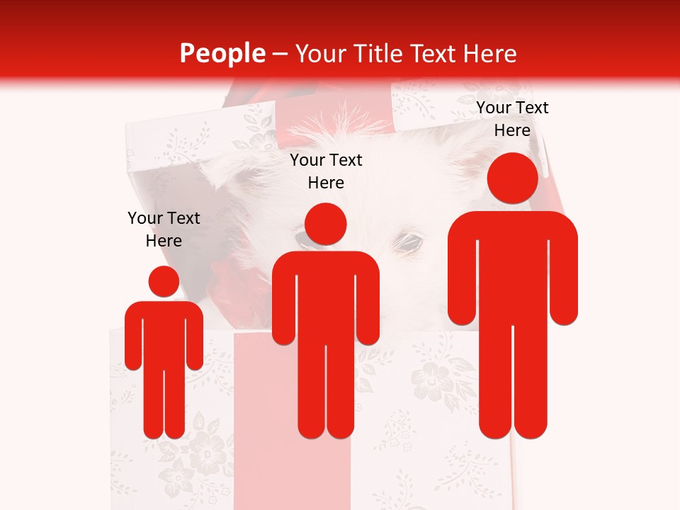 Eye Dog Puppy PowerPoint Template