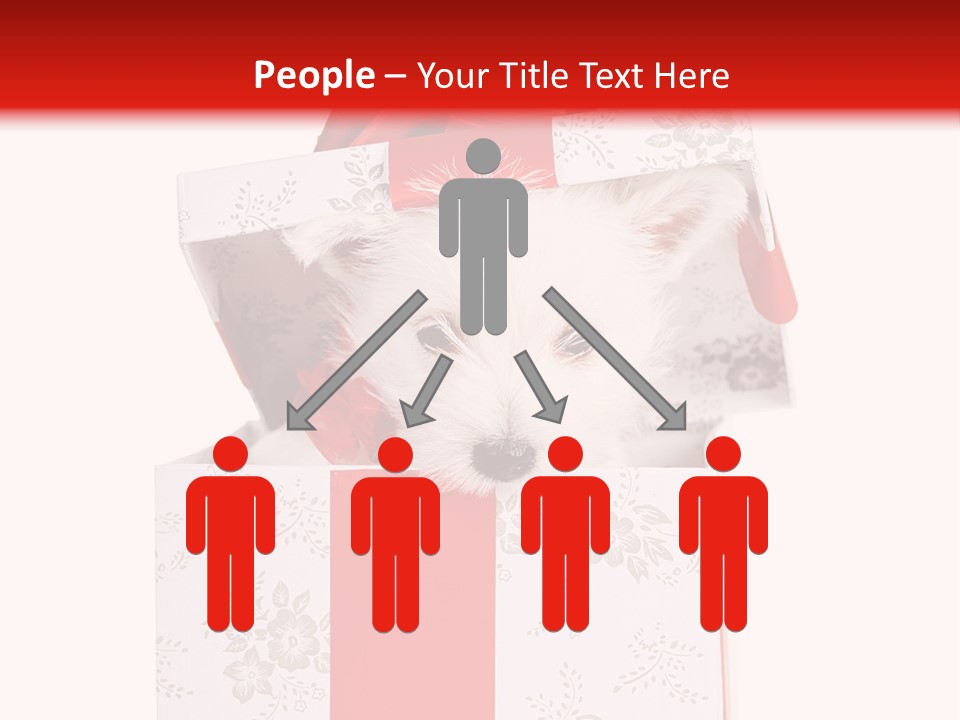 Eye Dog Puppy PowerPoint Template