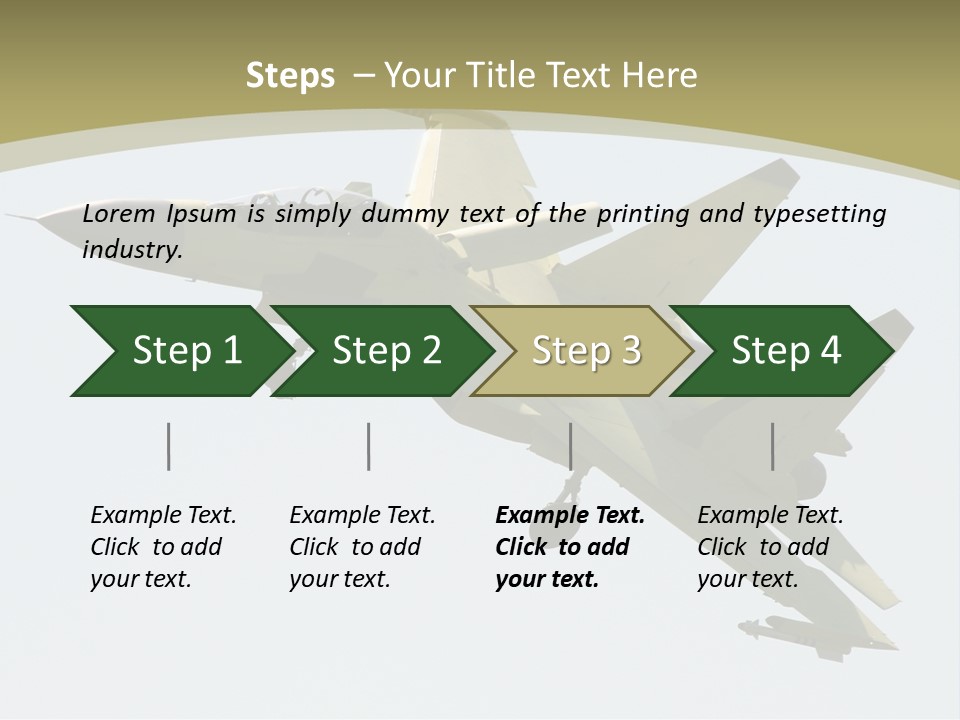 Flight Fast Planes PowerPoint Template
