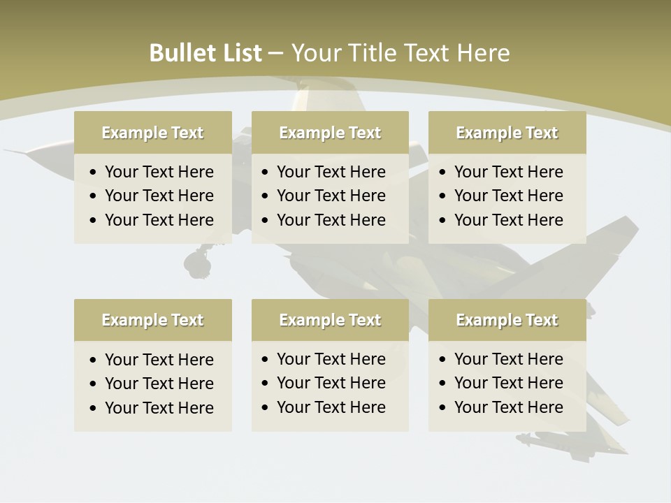 Flight Fast Planes PowerPoint Template