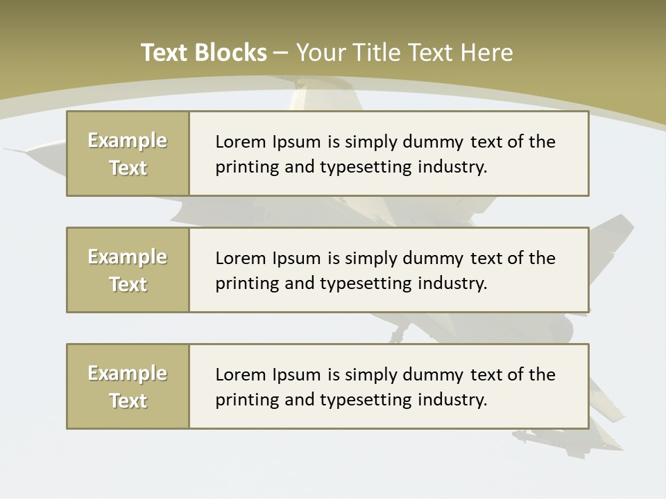Flight Fast Planes PowerPoint Template
