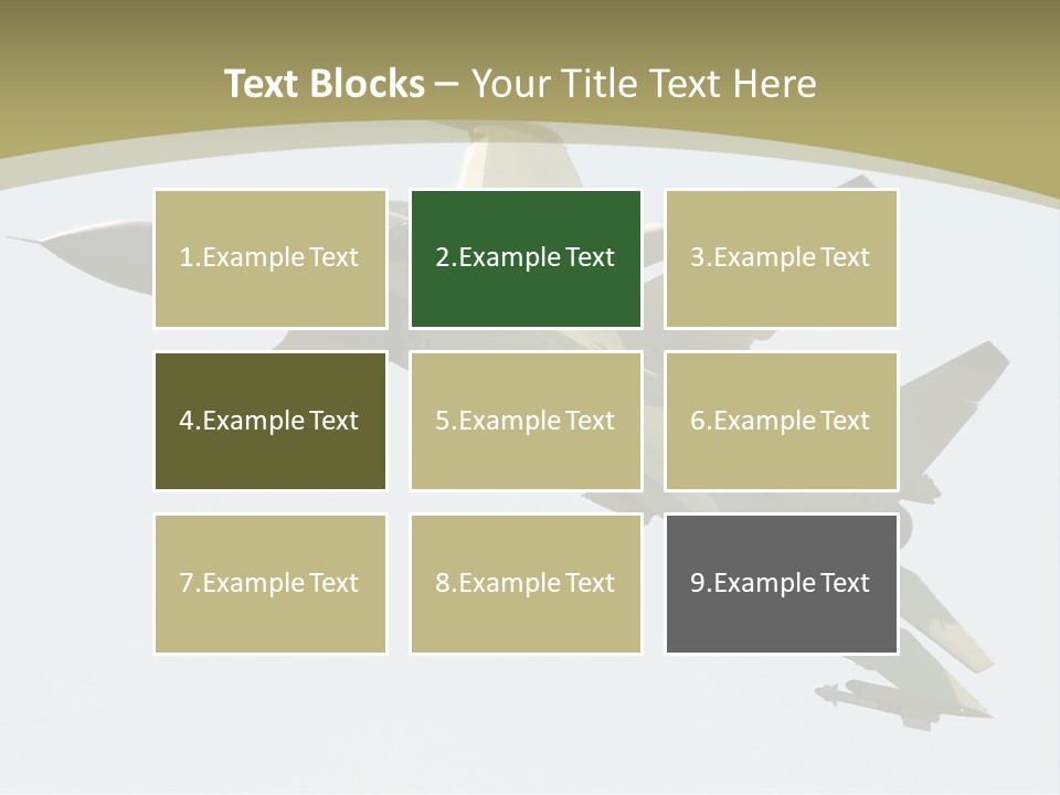 Flight Fast Planes PowerPoint Template