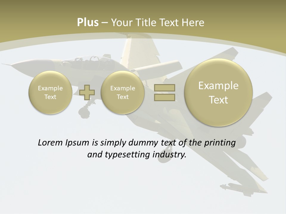 Flight Fast Planes PowerPoint Template