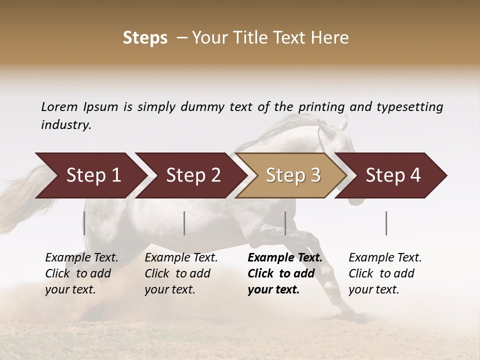 Male Fastest Motion PowerPoint Template