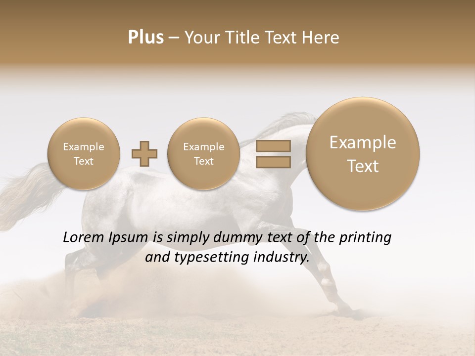 Male Fastest Motion PowerPoint Template