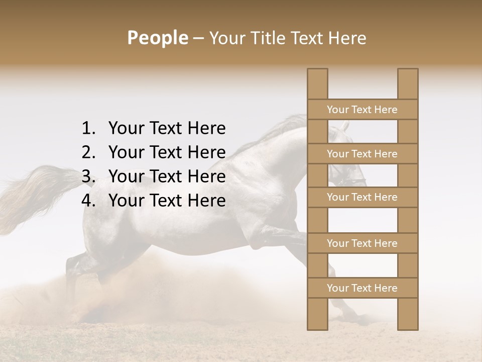 Male Fastest Motion PowerPoint Template