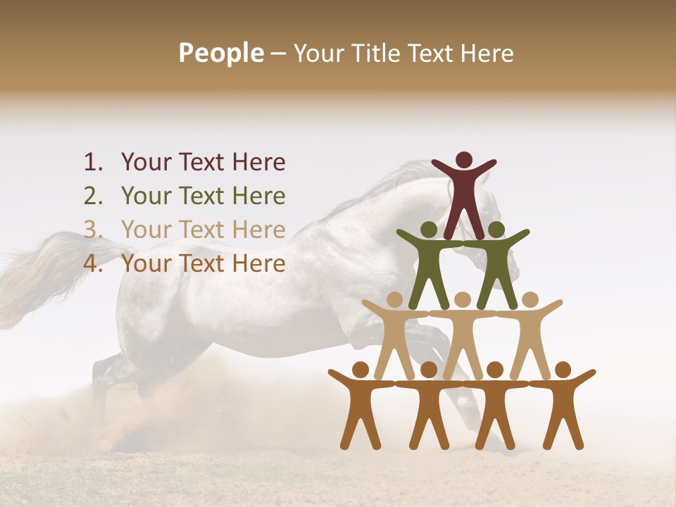 Male Fastest Motion PowerPoint Template