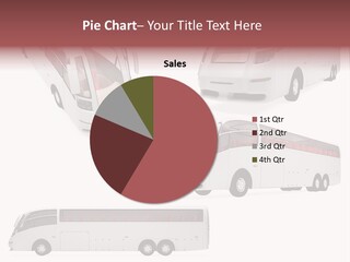 Passagers Automobile Bus PowerPoint Template