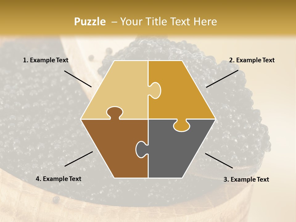 Appetizer Animal Table PowerPoint Template