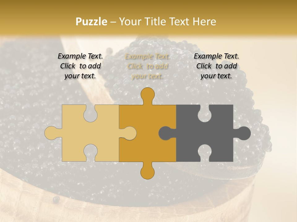 Appetizer Animal Table PowerPoint Template