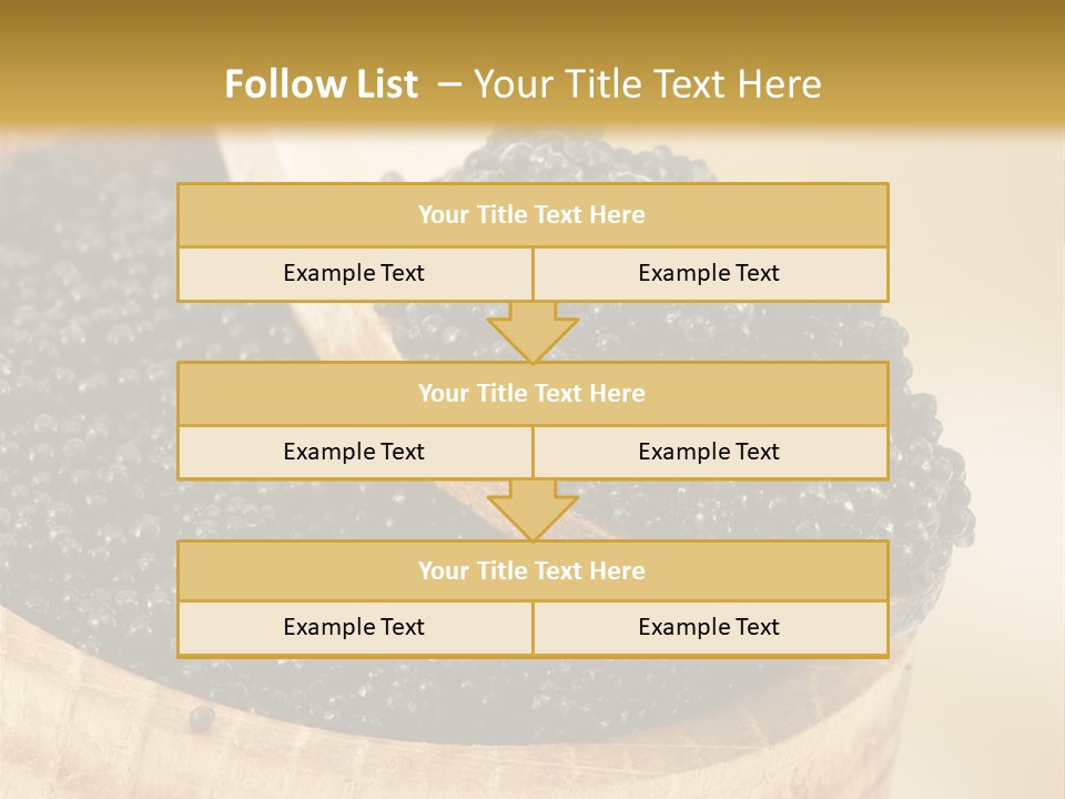 Appetizer Animal Table PowerPoint Template