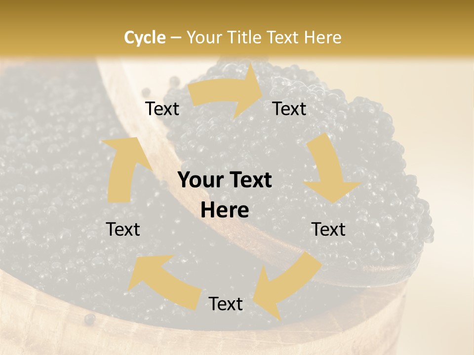 Appetizer Animal Table PowerPoint Template