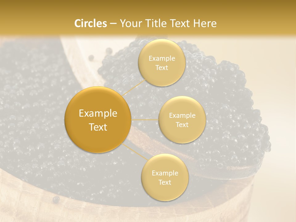 Appetizer Animal Table PowerPoint Template