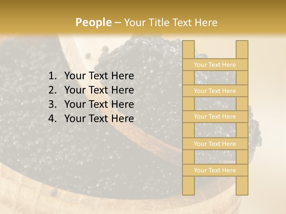 Appetizer Animal Table PowerPoint Template