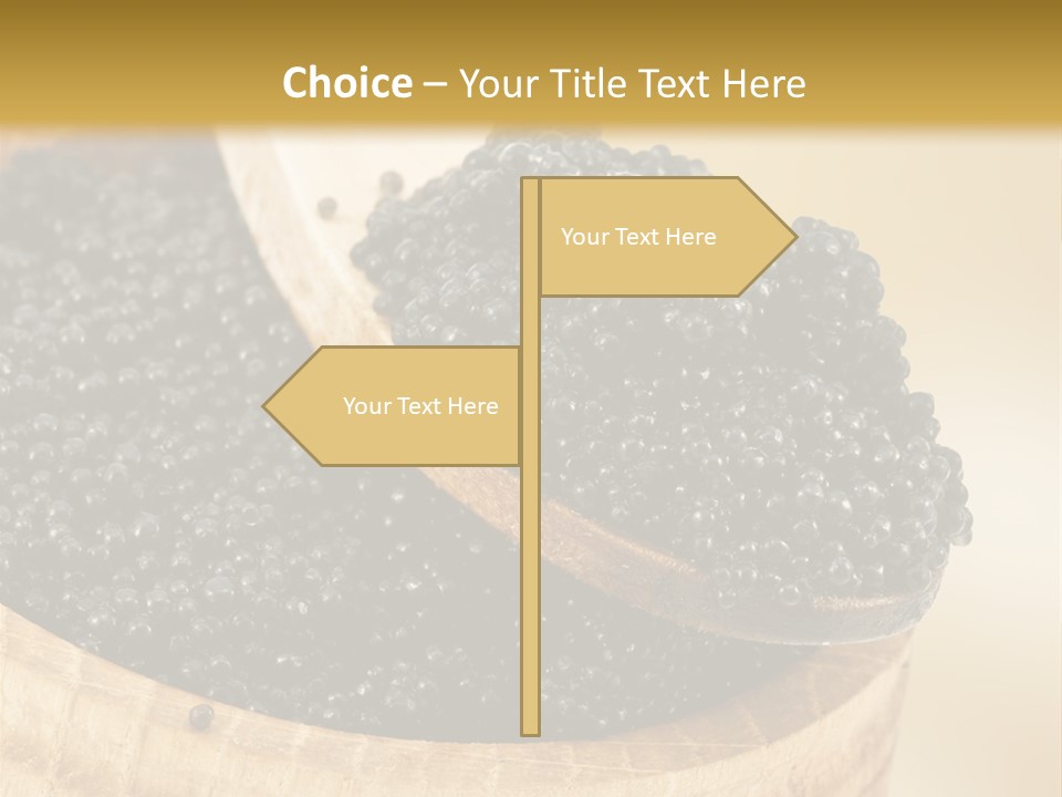 Appetizer Animal Table PowerPoint Template