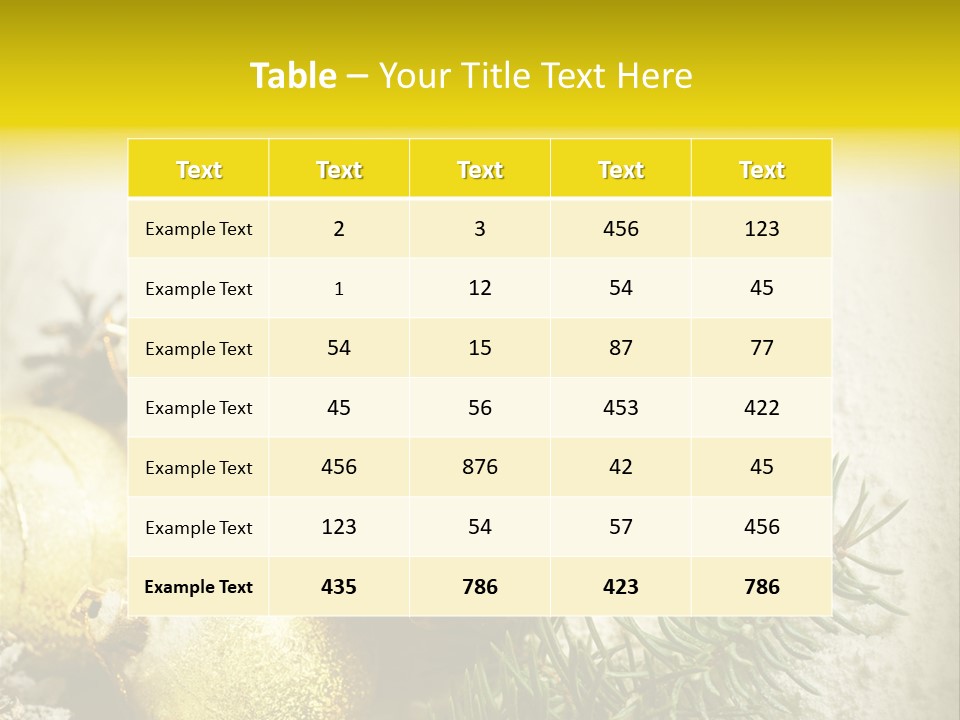 Style Pine Retro PowerPoint Template
