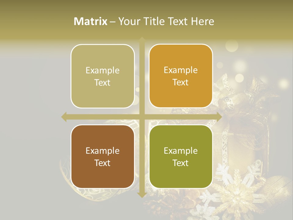 Eve Magic Gold PowerPoint Template