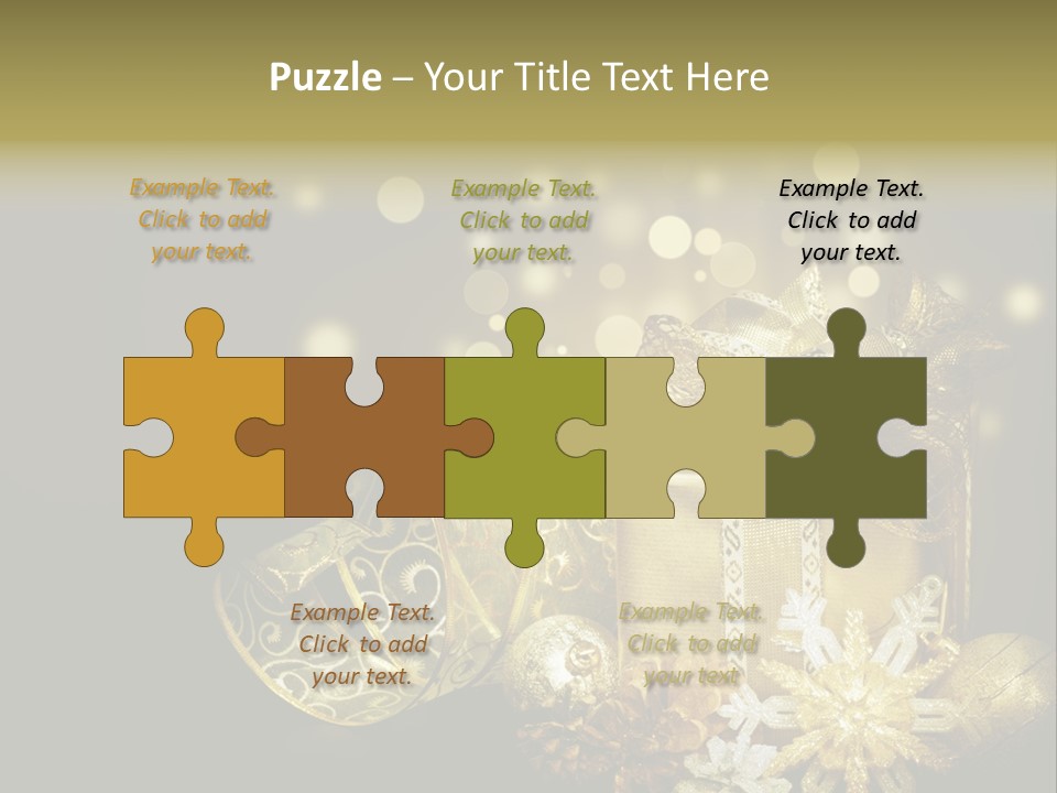 Eve Magic Gold PowerPoint Template