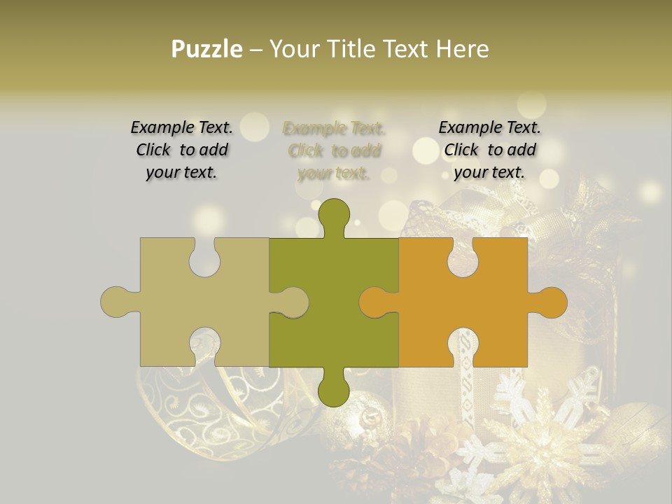 Eve Magic Gold PowerPoint Template