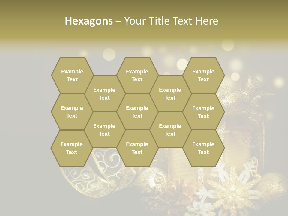 Eve Magic Gold PowerPoint Template