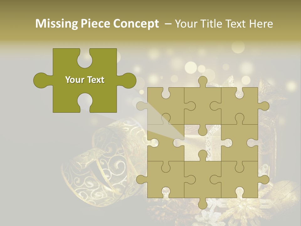 Eve Magic Gold PowerPoint Template