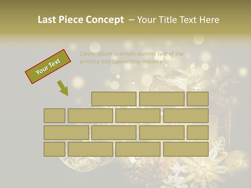 Eve Magic Gold PowerPoint Template
