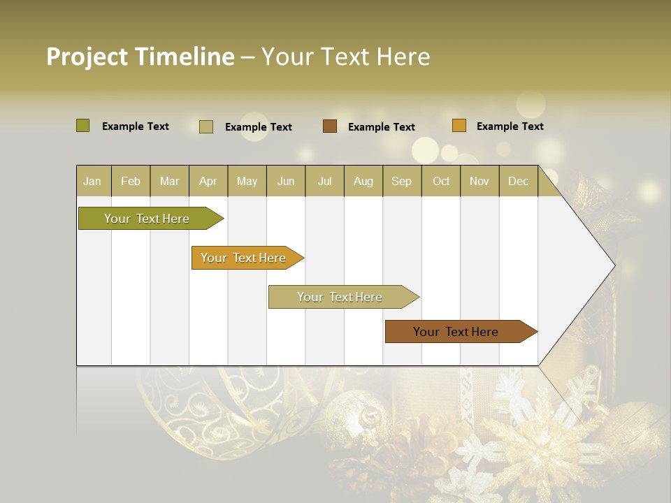 Eve Magic Gold PowerPoint Template