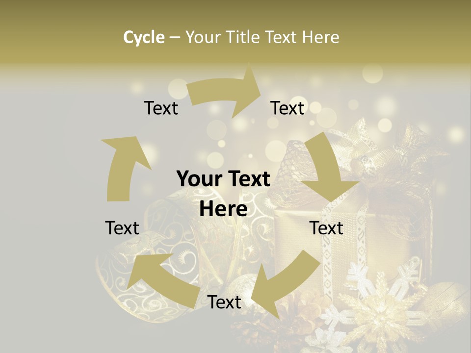 Eve Magic Gold PowerPoint Template