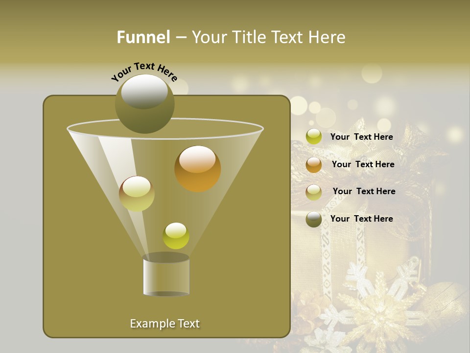 Eve Magic Gold PowerPoint Template